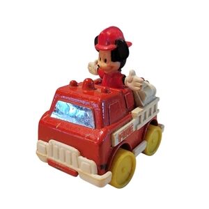 Vintage Mickey Mouse Fire‎ Truck Arco Toy Hong Kong